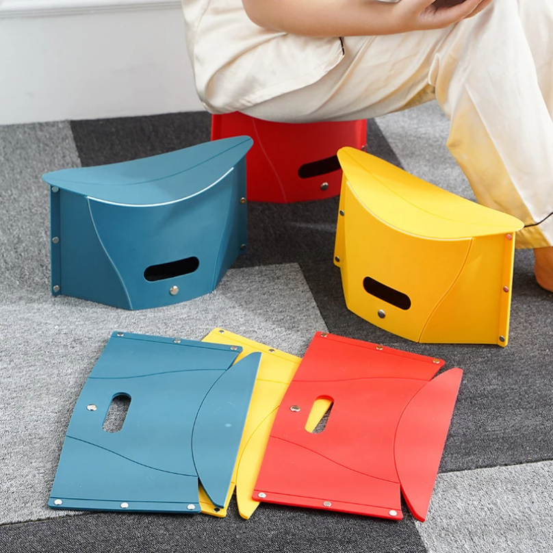 Outdoor Chair Camping - Plastic Portable Folding Stool Outdoor Chairs