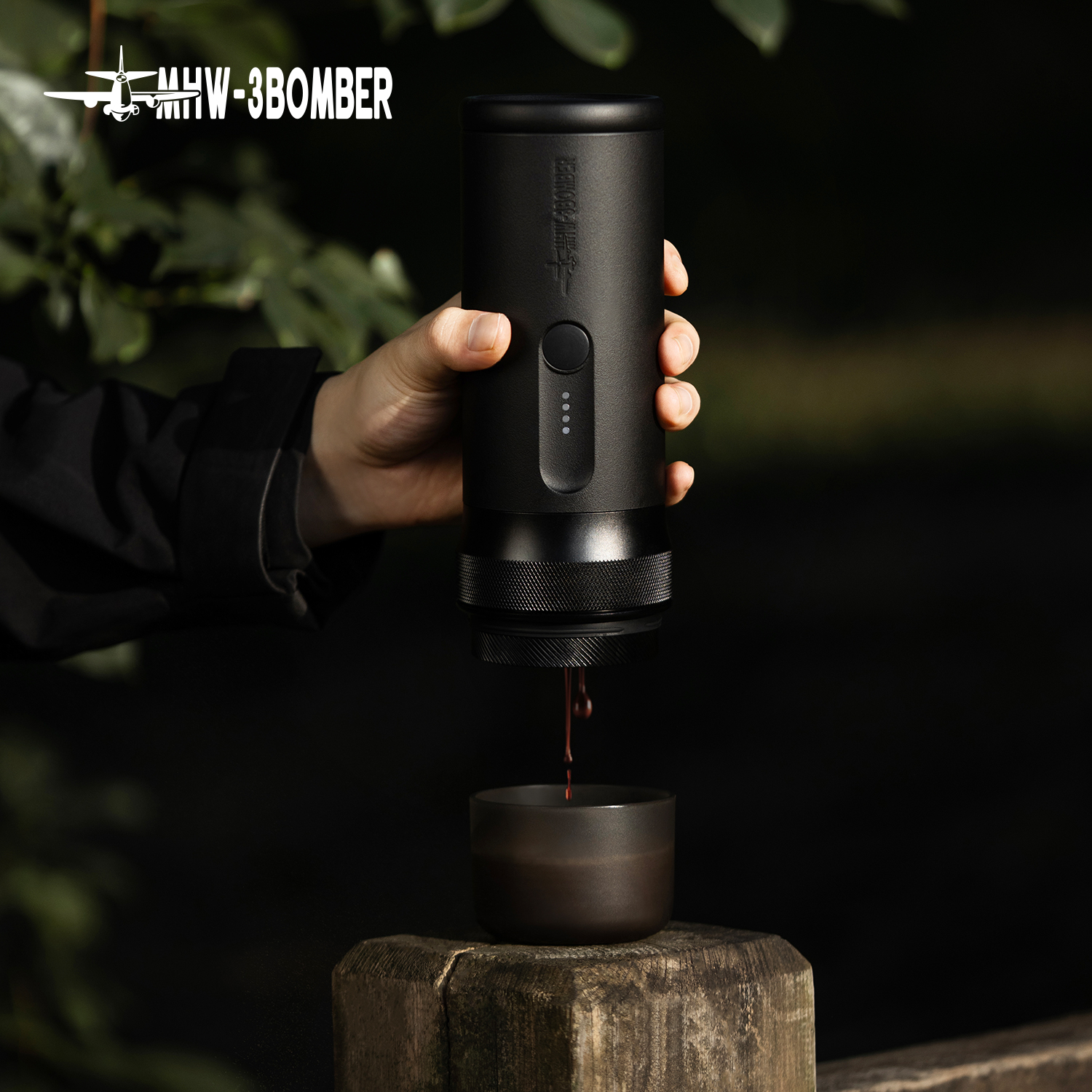 Outdoor Camping Backpack - MHW-3BOMBER X-press58 Espresso Machine USB Portable