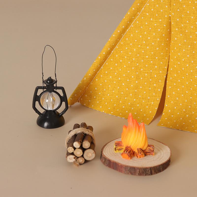 Outdoor Camping Items - 🛒1:12 Scale Camping Tent Model Decoration