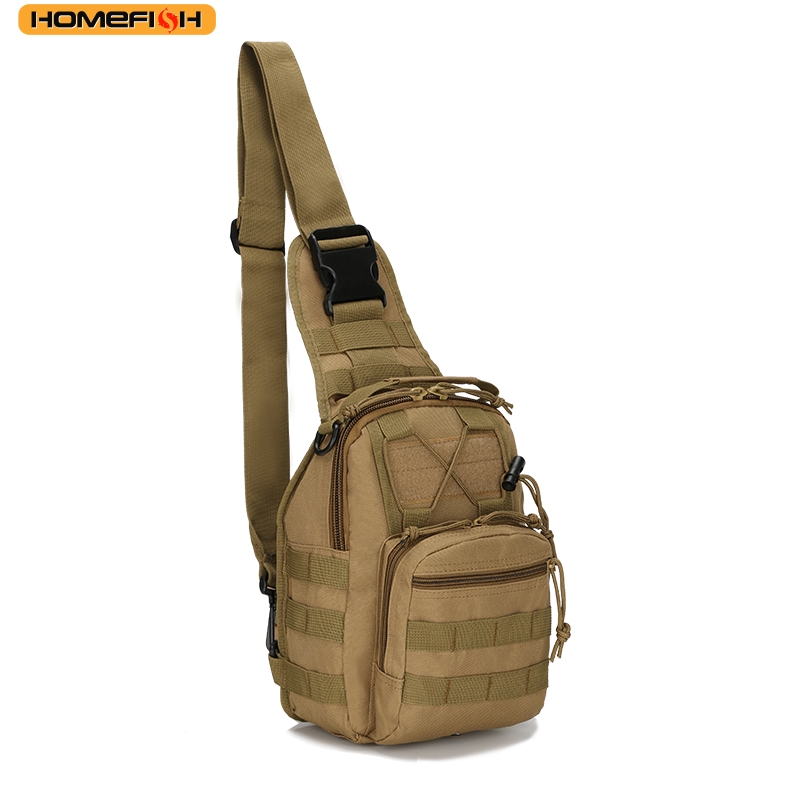 Outdoor Camping Backpack - HOMEFISH Tactical Chest Bag for Men
