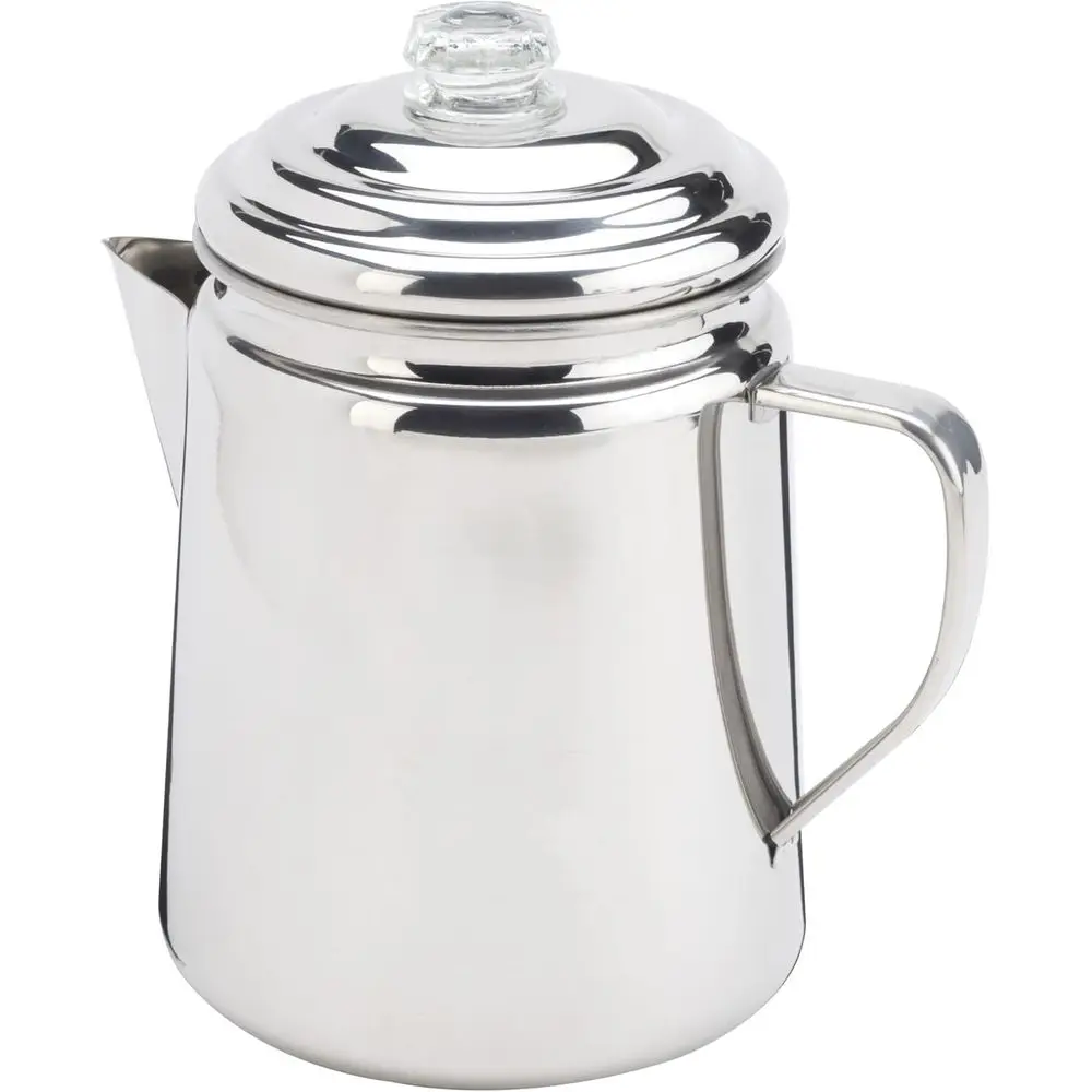Outdoor Camping Backpack - 12-Cup Durable Outdoor Coffee Maker for