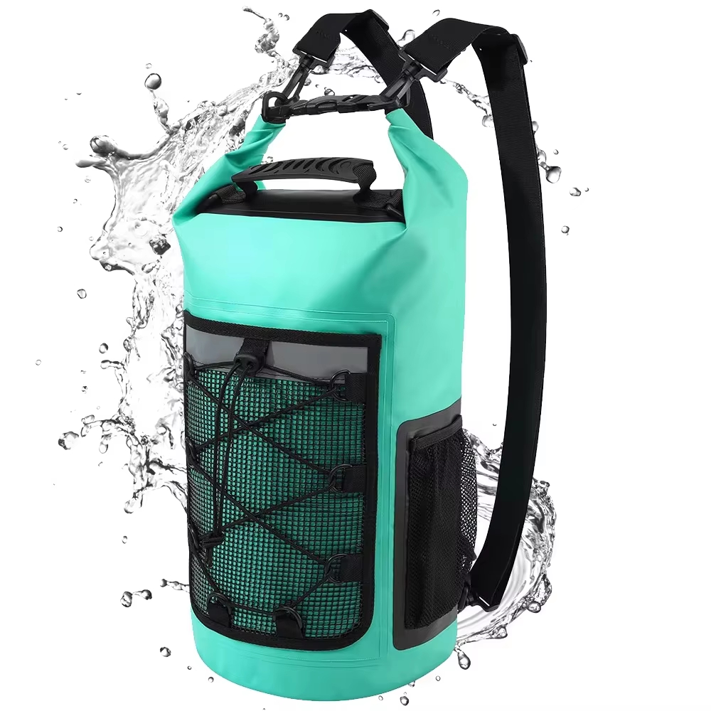 Outdoor Camping Backpack - 25L PVC Dry Drift Waterproof Bag
