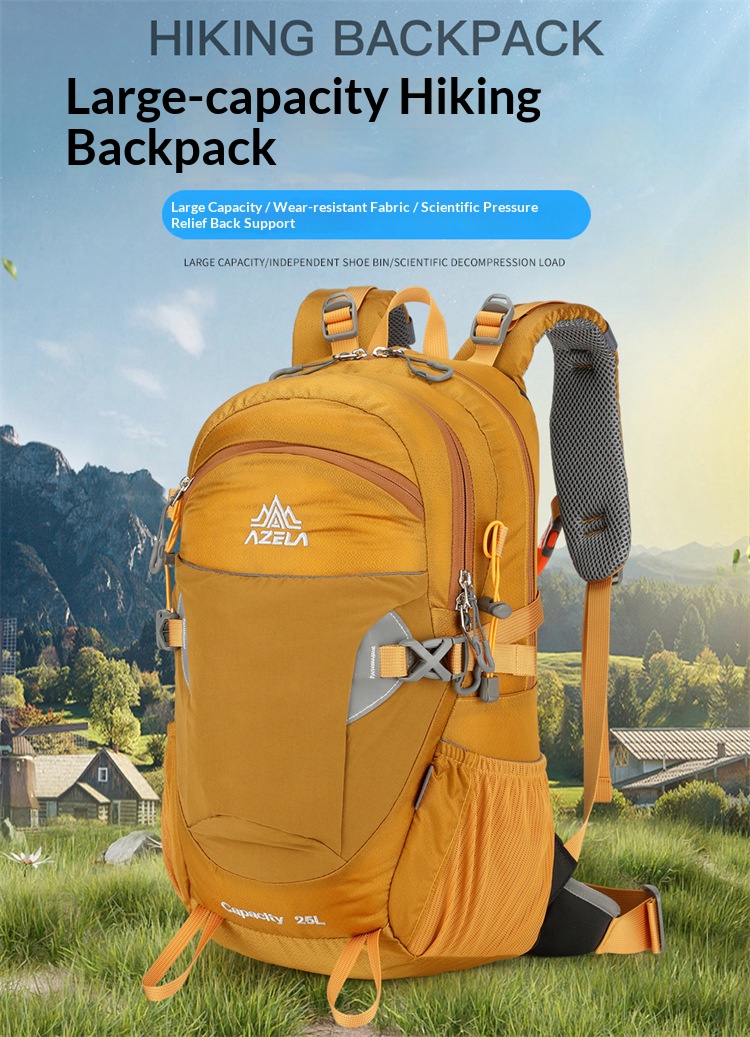 Outdoor Camping Backpack - Outdoor Multifunctional Mountaineering Bag Men's New