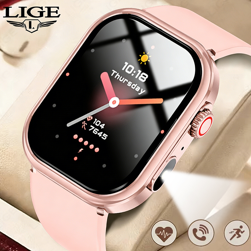 Outdoor Camping Japan - LIGE Women Smart Watch 2.01