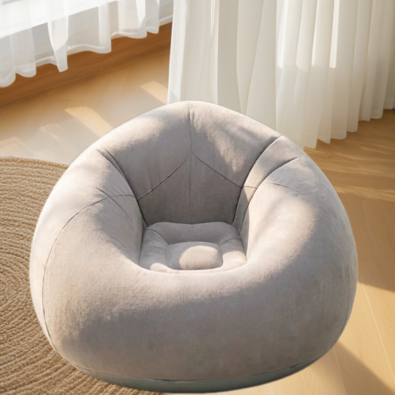 Outdoor Chair Camping - Portable Inflatable Round Air Sofa Soft