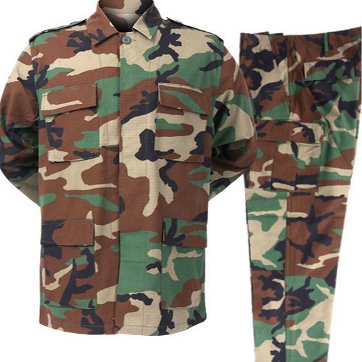 Outdoor In Camping - Mens BDU Camouflage 2 Piece Set