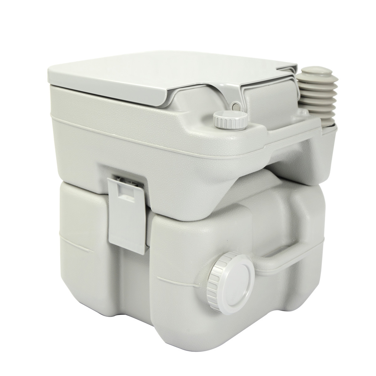Outdoor In Camping - 5.3 Gallon Separate-able Splash-free Portable Toilet,