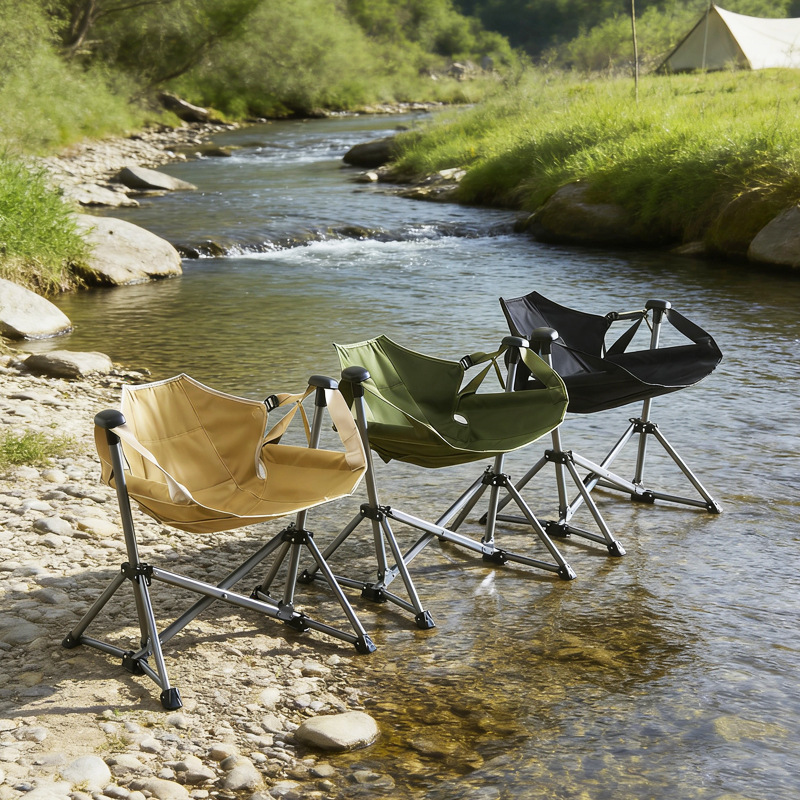 Portable Camping Moon-Shaped H - Outdoor Camping Rocking Chair recensie en prijs