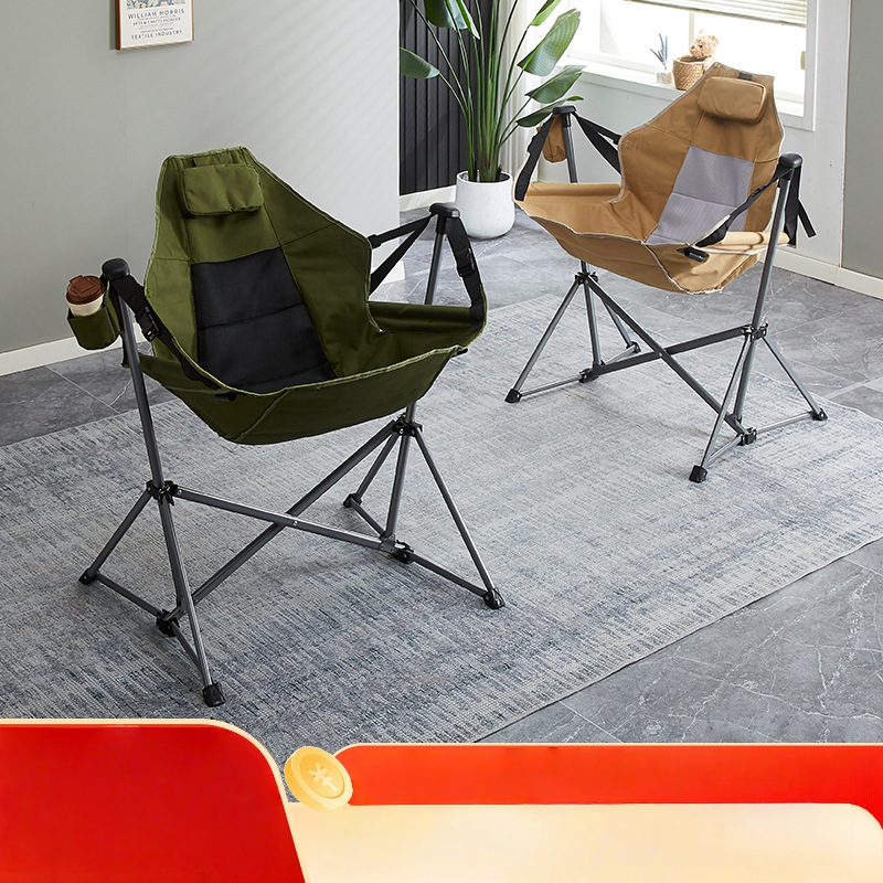 Portable Camping Moon-Shaped H - Outdoor Camping Rocking Chair recensie en prijs