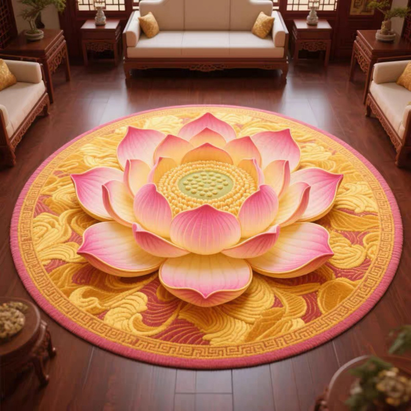 VIKAMA Chinese Style round Rug - Camping Outdoor Or Indoor recensie en prijs