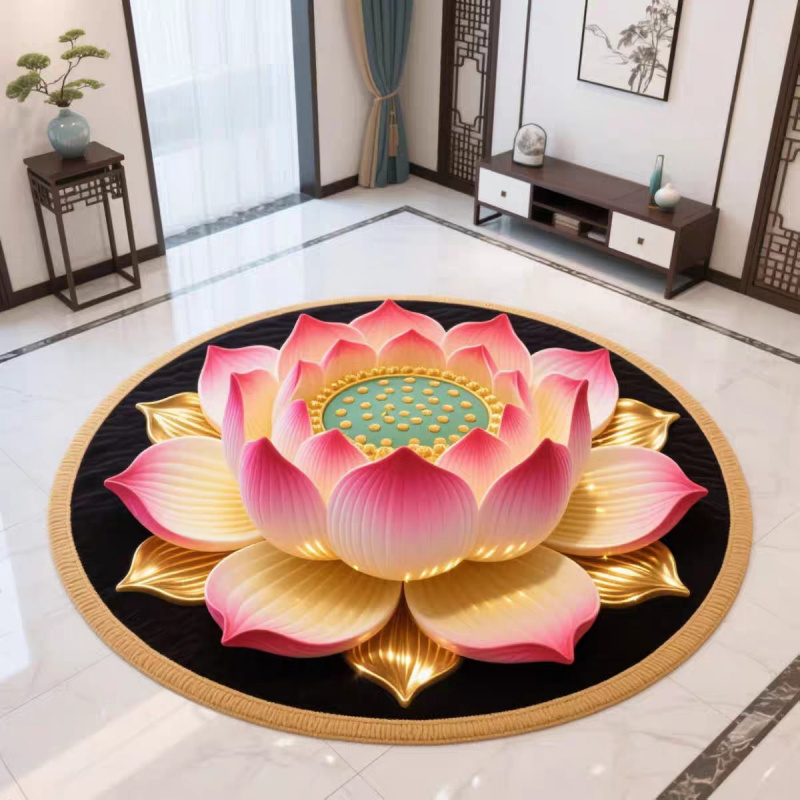 VIKAMA Chinese Style round Rug - Camping Outdoor Or Indoor recensie en prijs