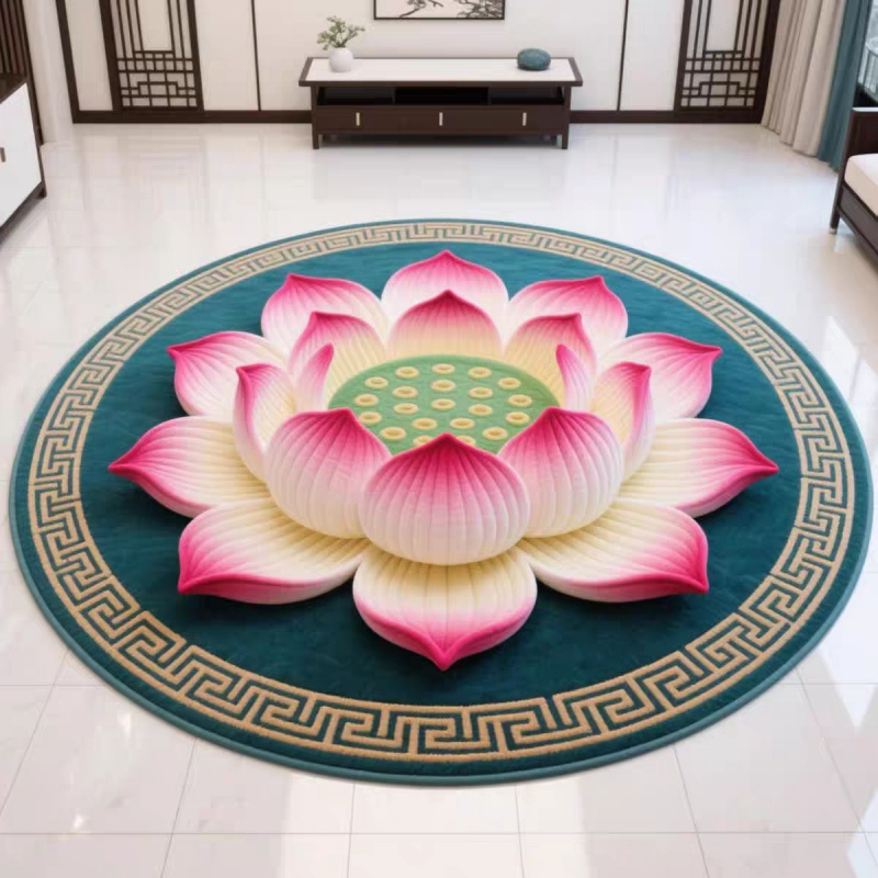 VIKAMA Chinese Style round Rug - Camping Outdoor Or Indoor recensie en prijs