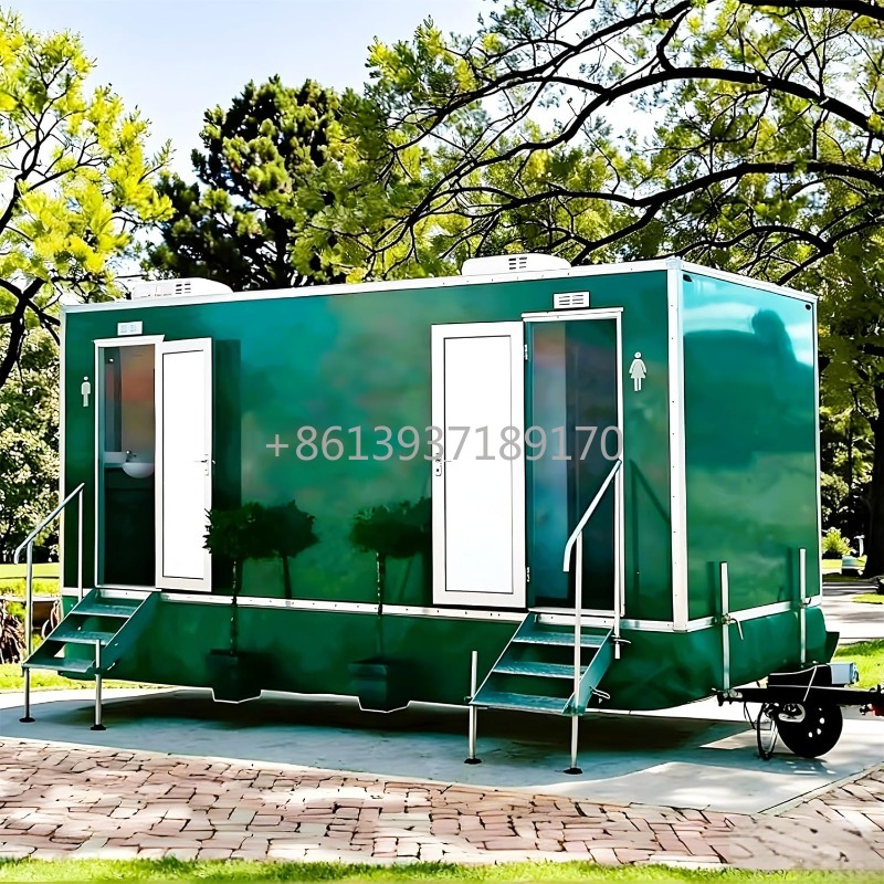 Mobile Toilet Trailer with Bas - Outdoor Camping Shower recensie en prijs