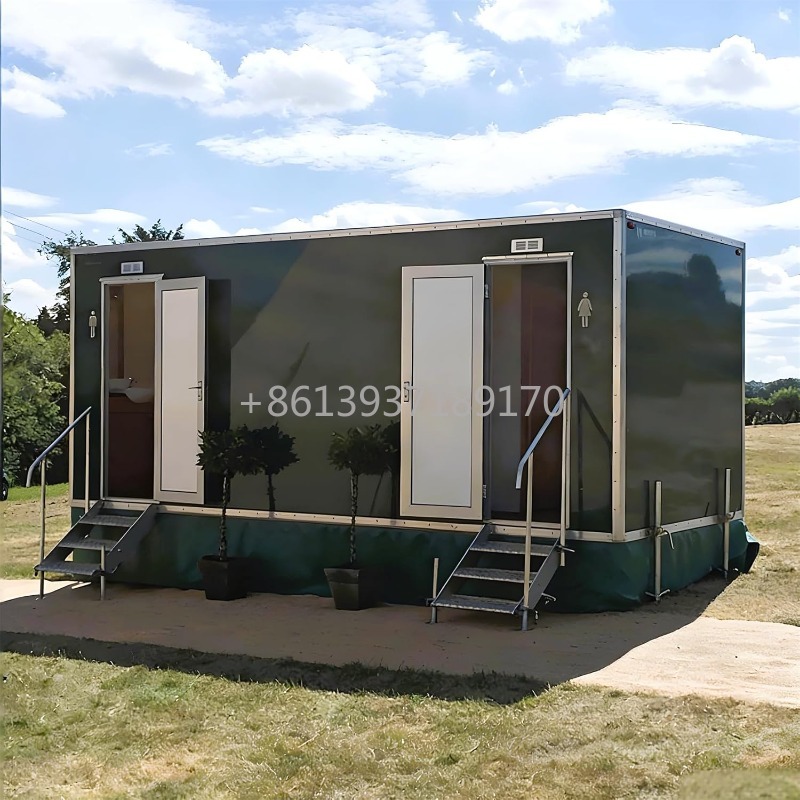 Mobile Toilet Trailer with Bas - Outdoor Camping Shower recensie en prijs