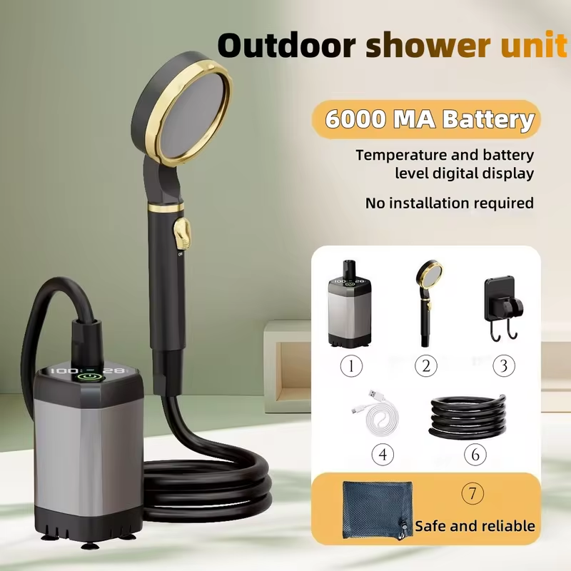 Portable outdoor electric show - Outdoor Camping Shower recensie en prijs