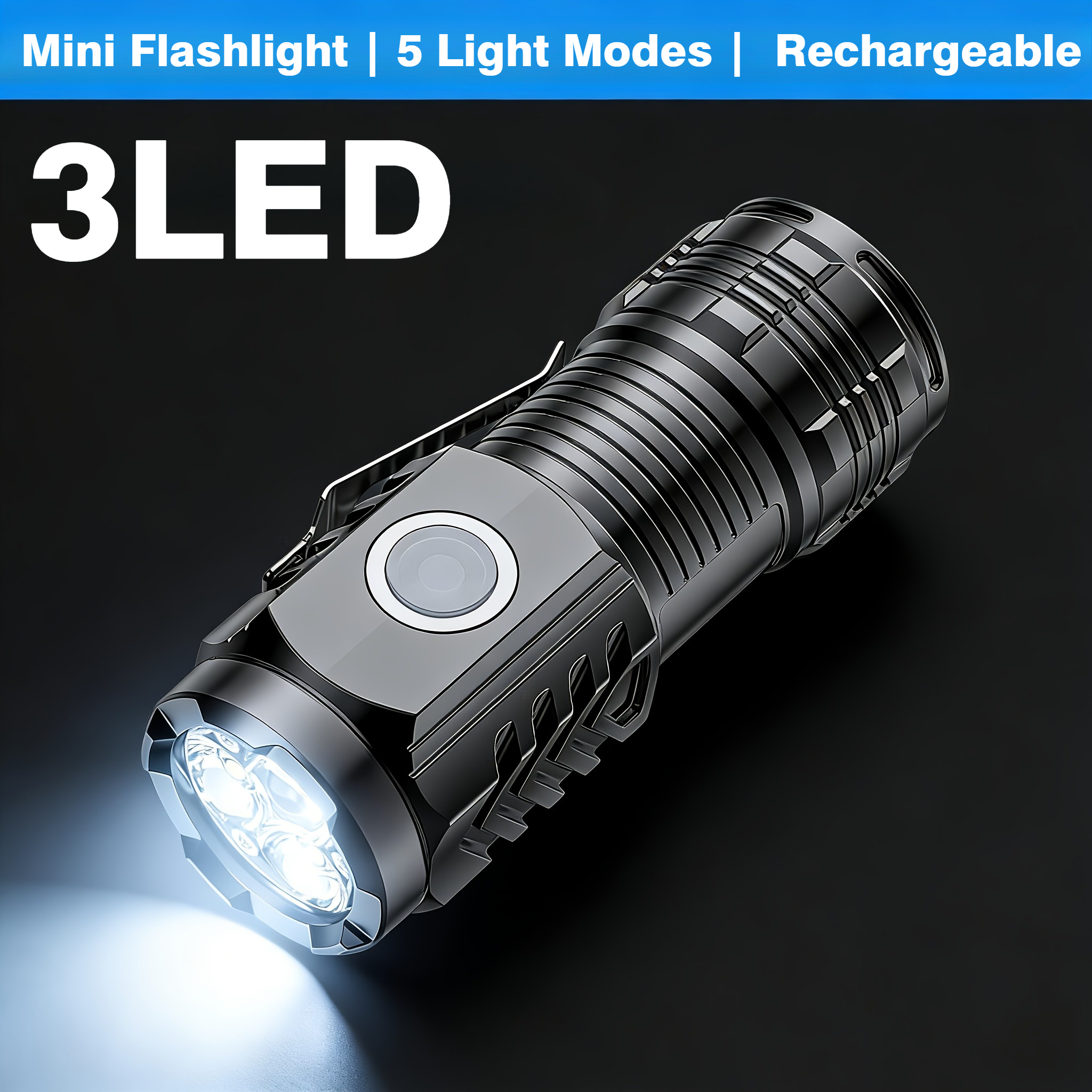 Portable Mini 3 LED Handheld F - Outdoor Camping Items recensie en prijs