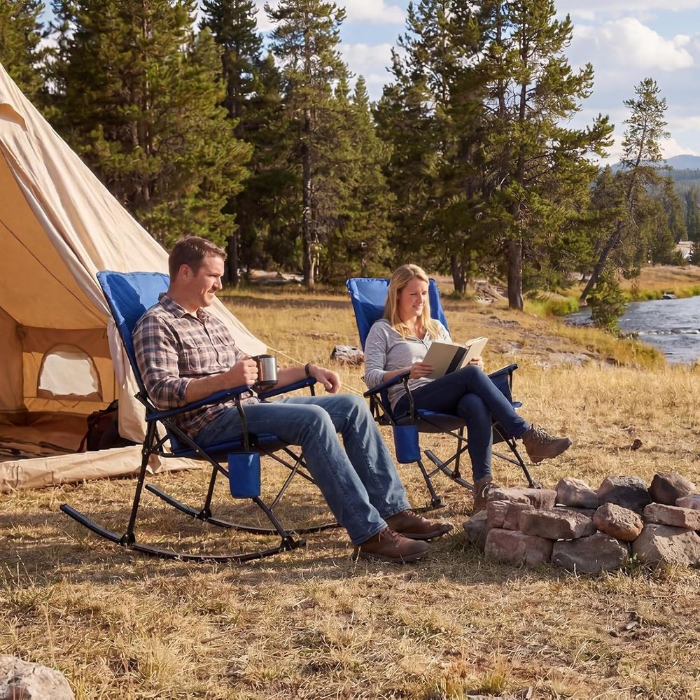 Durable 400lbs Capacity Rockin - Outdoor Camping Rocking Chair recensie en prijs