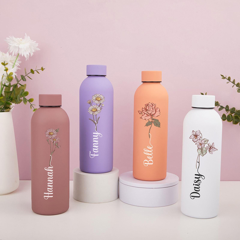 Customized floral water bottle - Outdoor Camping Items recensie en prijs