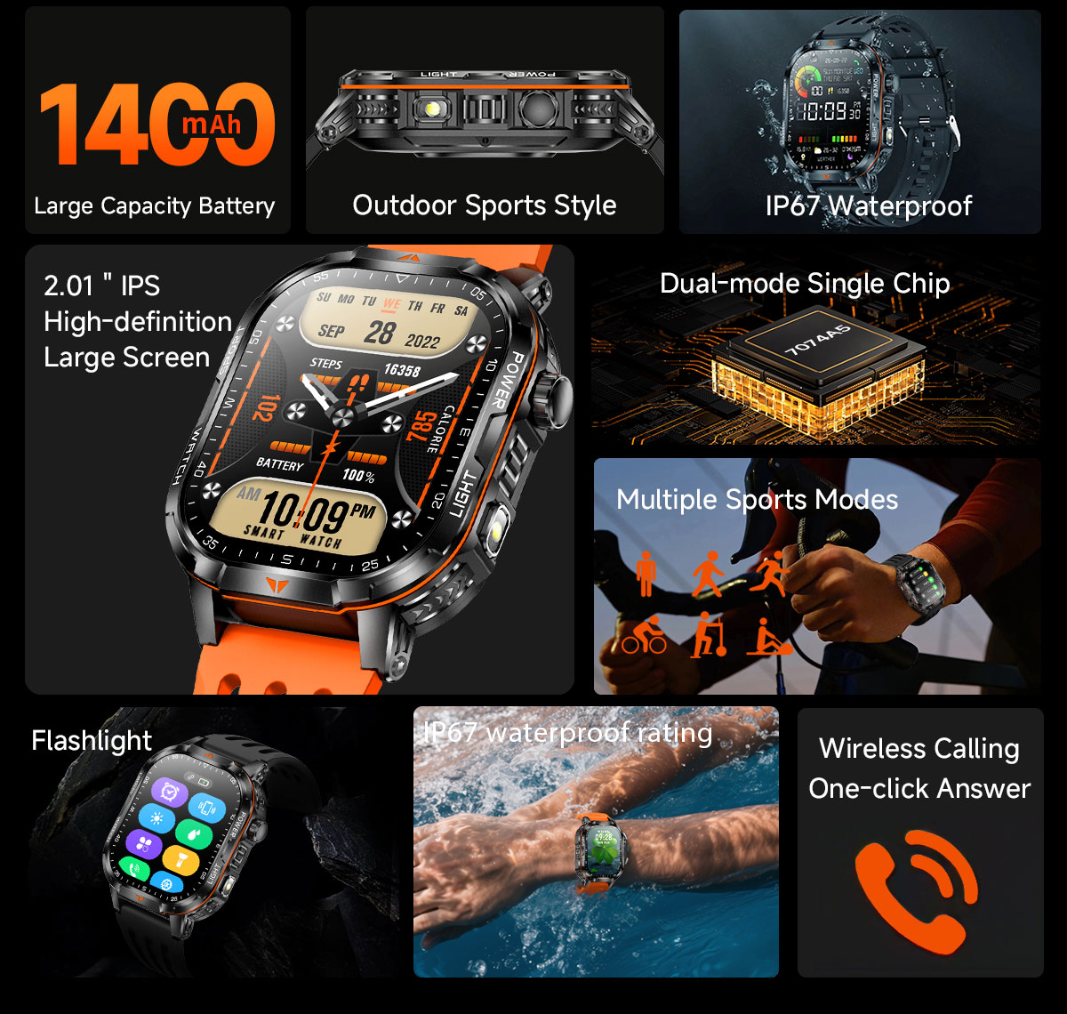2026 New 1400mAh Super Large B - Outdoor Camping Japan recensie en prijs