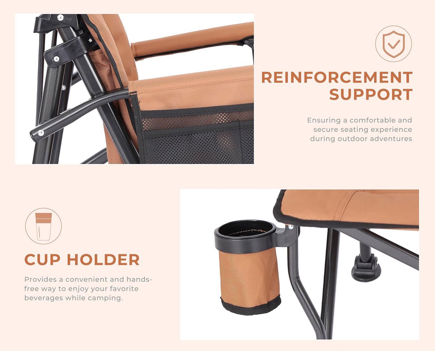 Custom High Quality Adjustable - Quality Outdoor Camping Chairs recensie en prijs