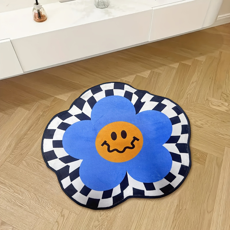 VIKAMA Blue Smiley Face Flower - Camping Outdoor Or Indoor recensie en prijs