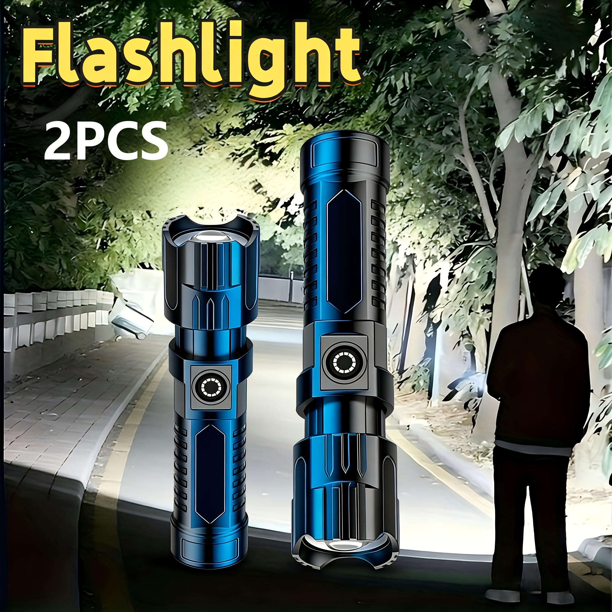 Tactical LED Flashlight 2000LM - Outdoor Camping Items recensie en prijs