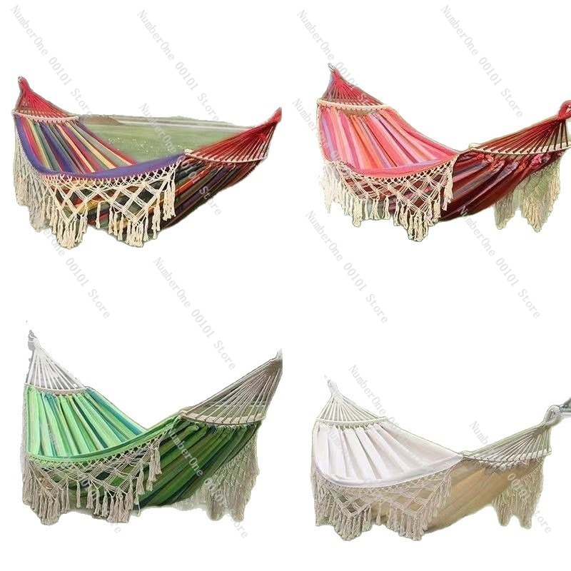 Canvas Double Hammock with Tas - Outdoor Chair Camping recensie en prijs