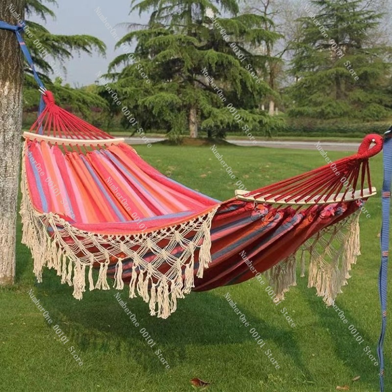 Canvas Double Hammock with Tas - Outdoor Chair Camping recensie en prijs