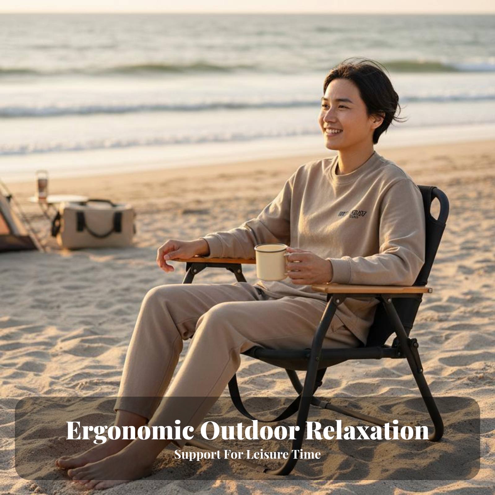 Lightweight Folding Chair Fold - Outdoor Camping Meals recensie en prijs