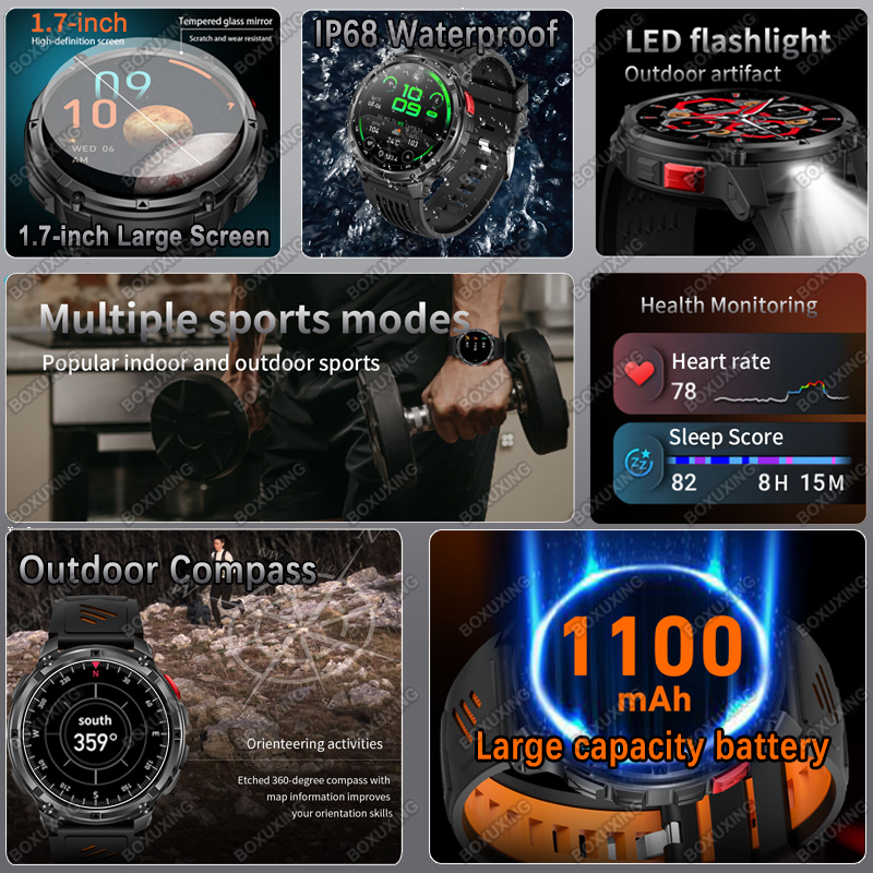 New Military Grade 1100mAh Bat - Outdoor Camping Japan recensie en prijs