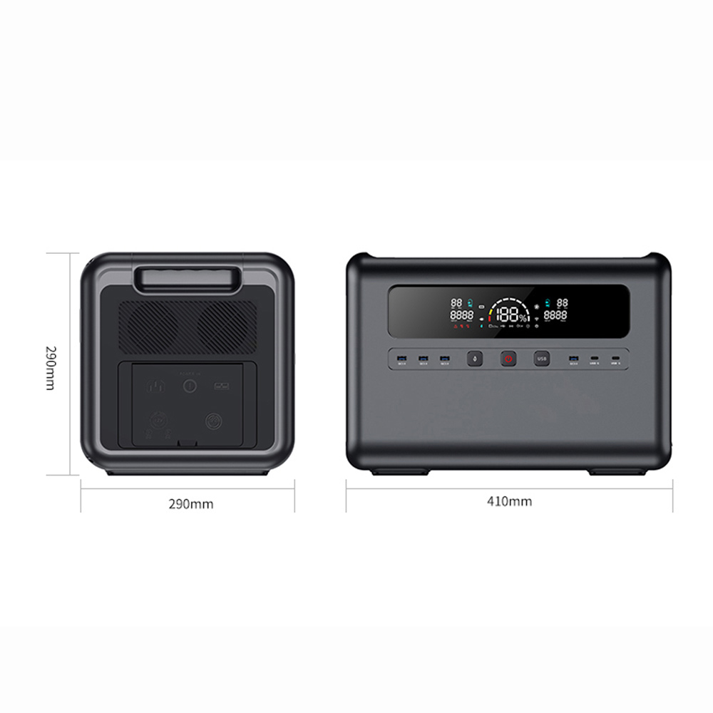 2400W Solar Power Generator, L - Outdoor In Camping recensie en prijs