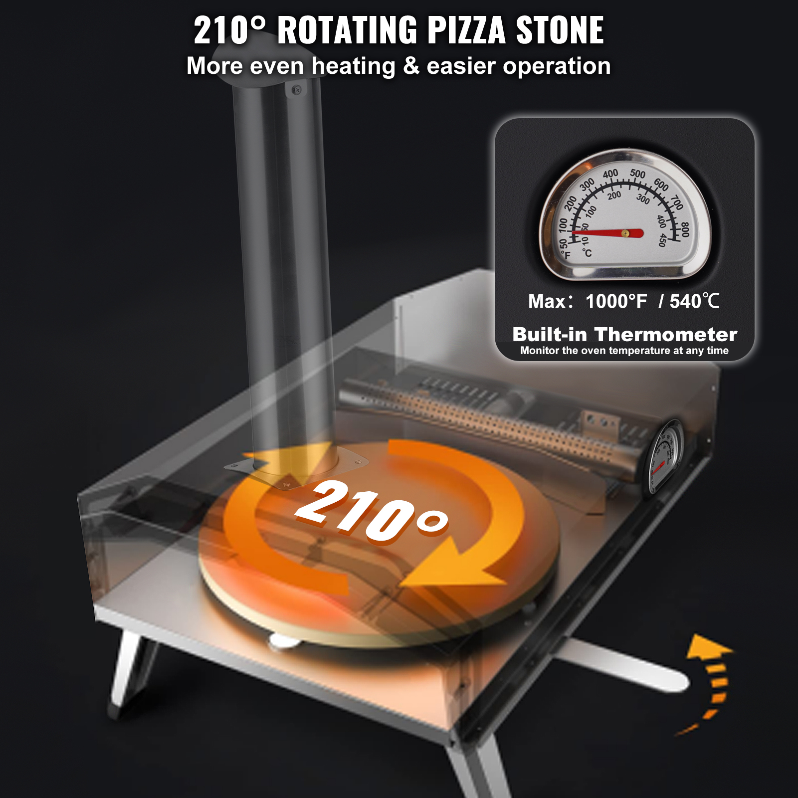 VEVOR 12-inch Portable Outdoor - Vevor Outdoor Camping Oven recensie en prijs
