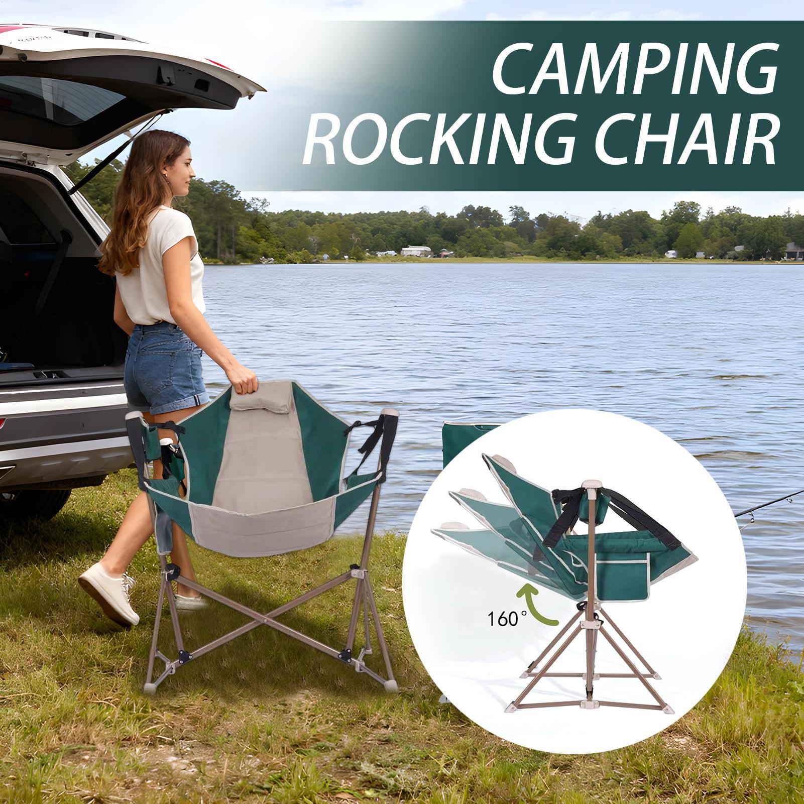 Portable Rocking Chair Park Sw - Outdoor Camping Rocking Chair recensie en prijs