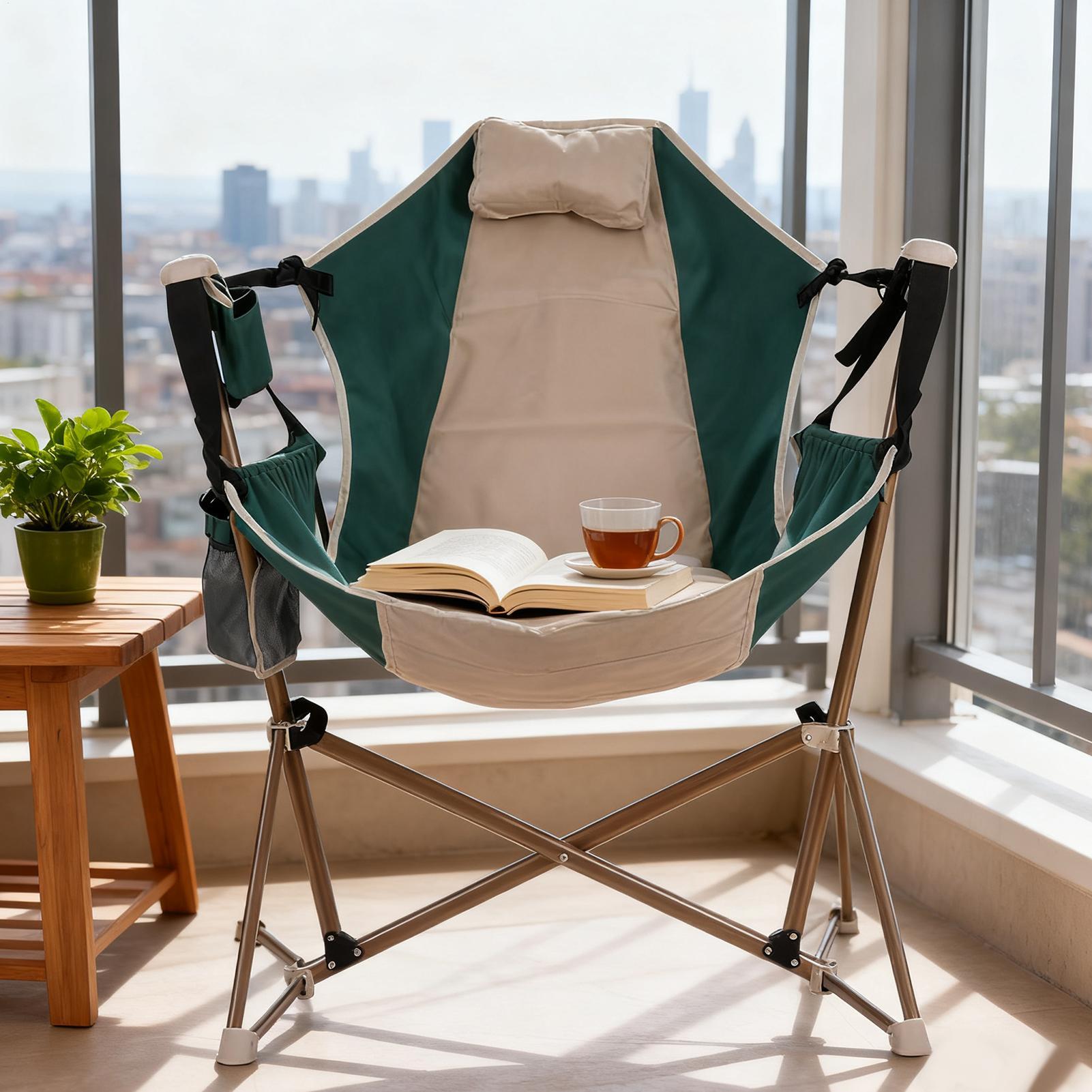 Portable Rocking Chair Park Sw - Outdoor Camping Rocking Chair recensie en prijs