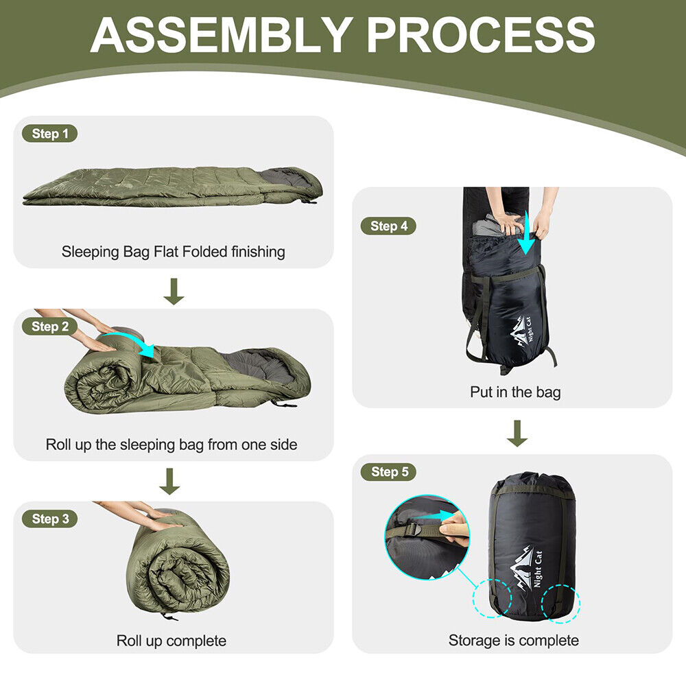 Night Cat Camping Sleeping Bag - Camping Outdoor Or Indoor recensie en prijs