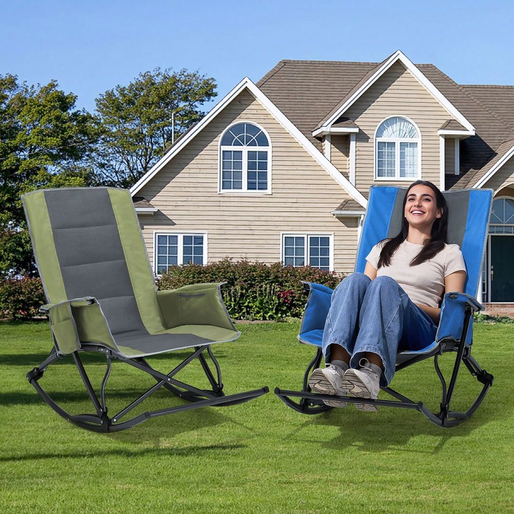 Camping Chair For Adults, Fold - Outdoor Camping Rocking Chair recensie en prijs