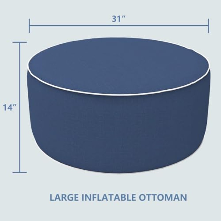 Inflatable Stool Ottoman Footr - Camping Outdoor Or Indoor recensie en prijs