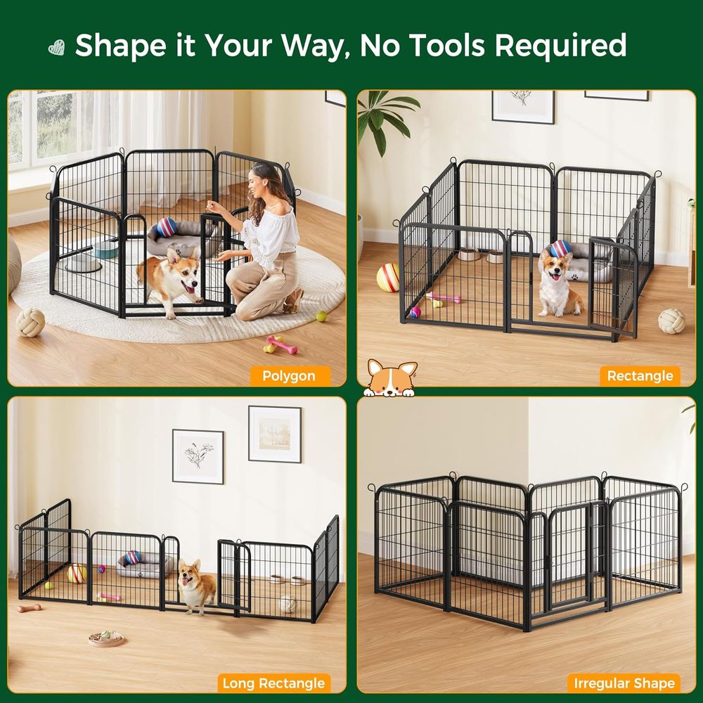 Dog Playpen Outdoor, 24 inch 2 - Camping Outdoor Or Indoor recensie en prijs