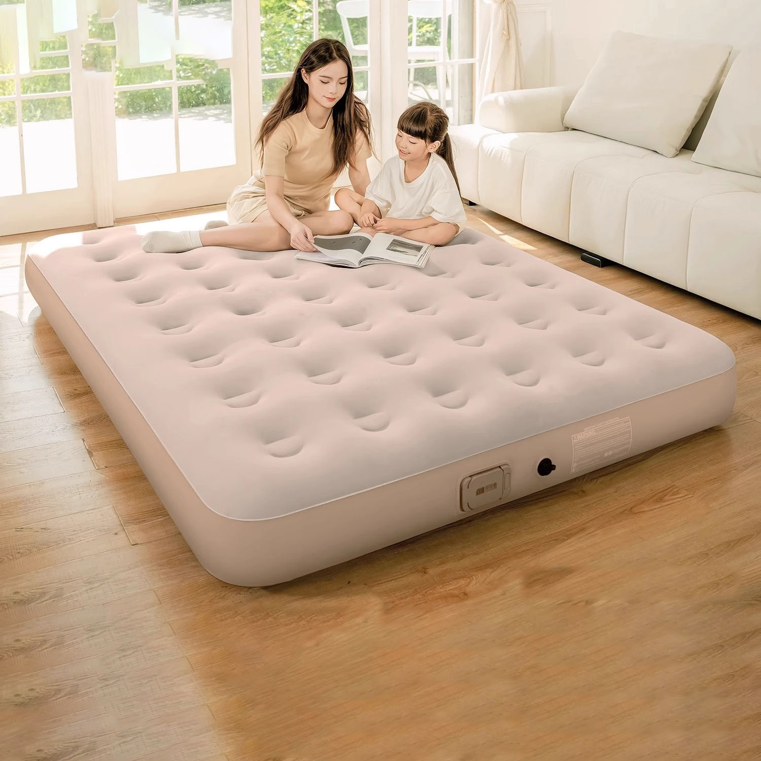 Air Mattress Built-in Pump Sel - Camping Outdoor Or Indoor recensie en prijs