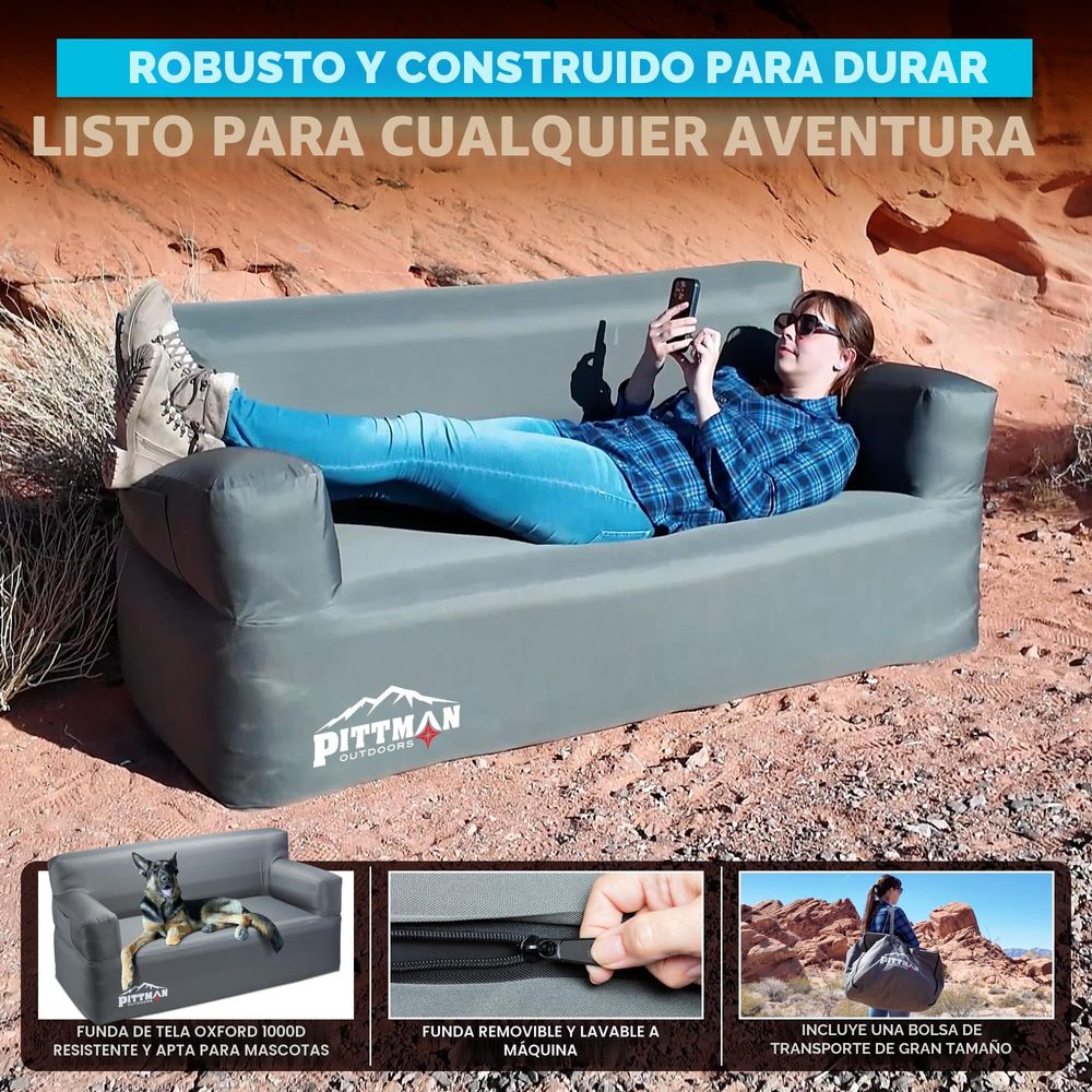 Inflatable sofa with integrate - Camping Outdoor Or Indoor recensie en prijs