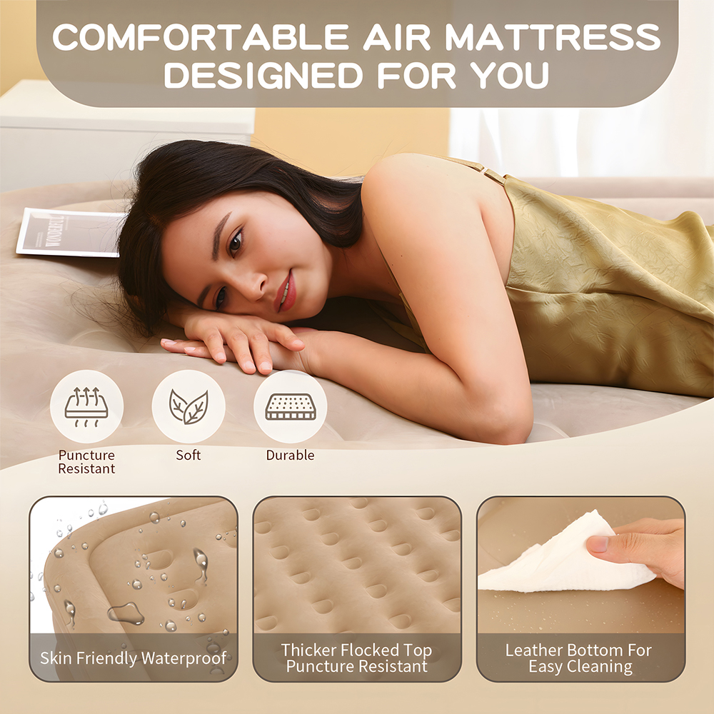 Air Mattress Built-in Pump Sel - Camping Outdoor Or Indoor recensie en prijs