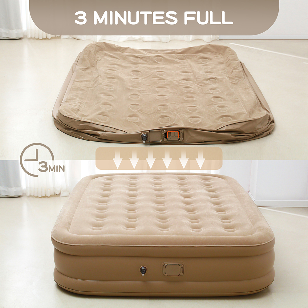 Air Mattress Built-in Pump Sel - Camping Outdoor Or Indoor recensie en prijs