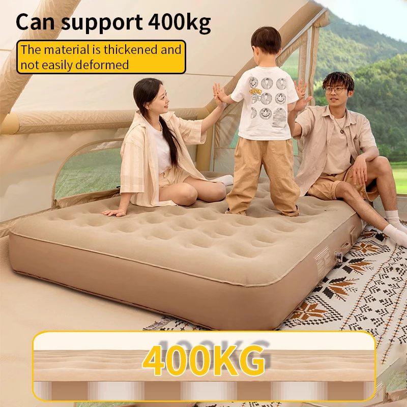 New Air Mattress Built-in Pump - Camping Outdoor Or Indoor recensie en prijs