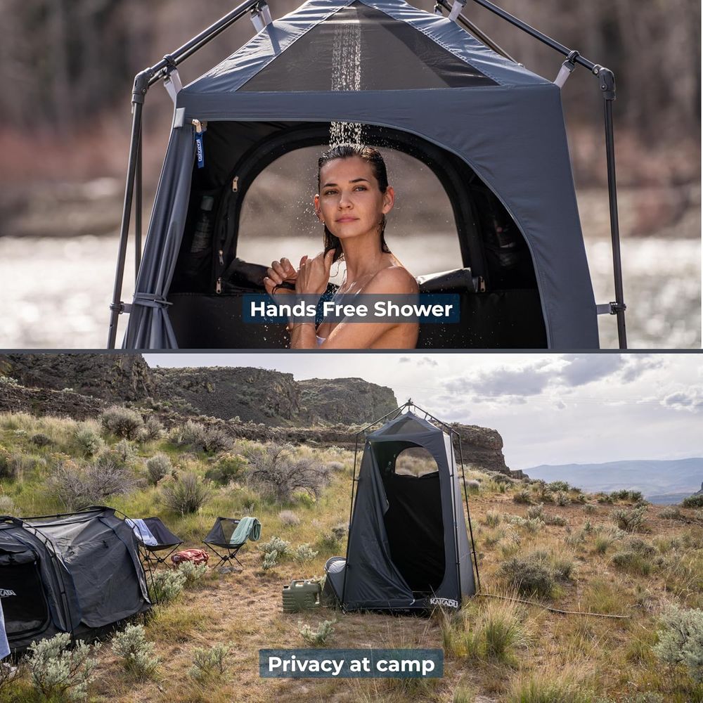 Portable Outdoor Shower Tent w - Outdoor Camping Shower recensie en prijs
