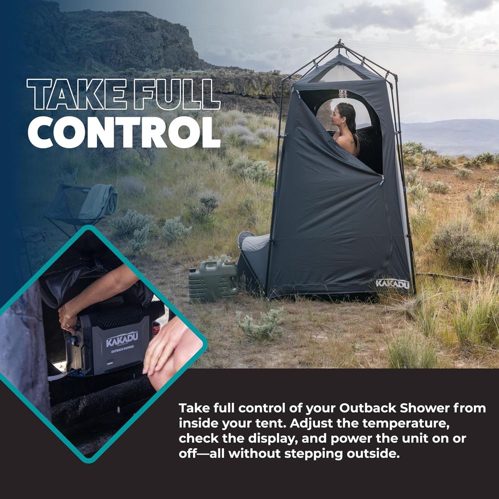 Portable Outdoor Shower Tent w - Outdoor Camping Shower recensie en prijs