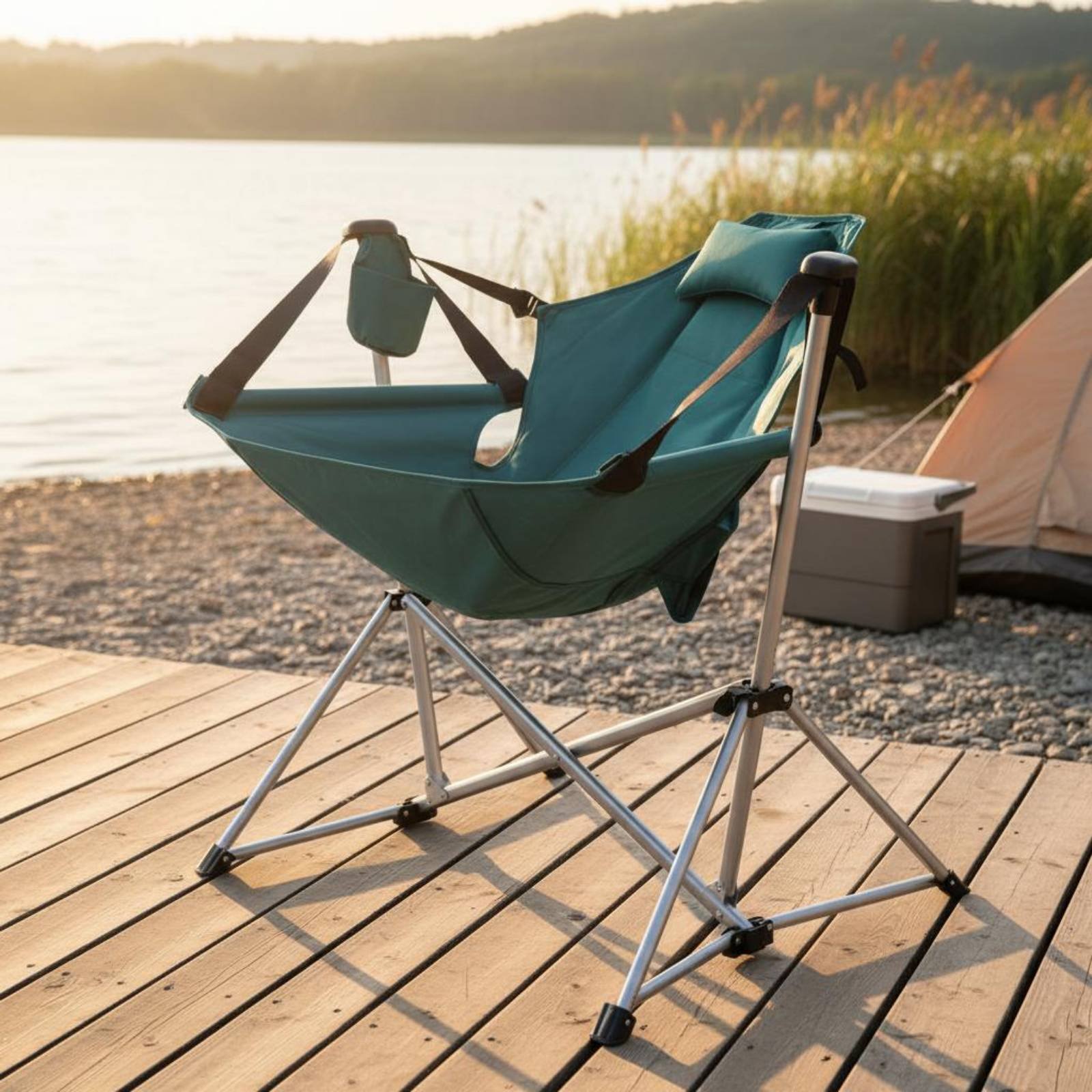 Folding Rocking Chair Foldable - Outdoor Camping Rocking Chair recensie en prijs
