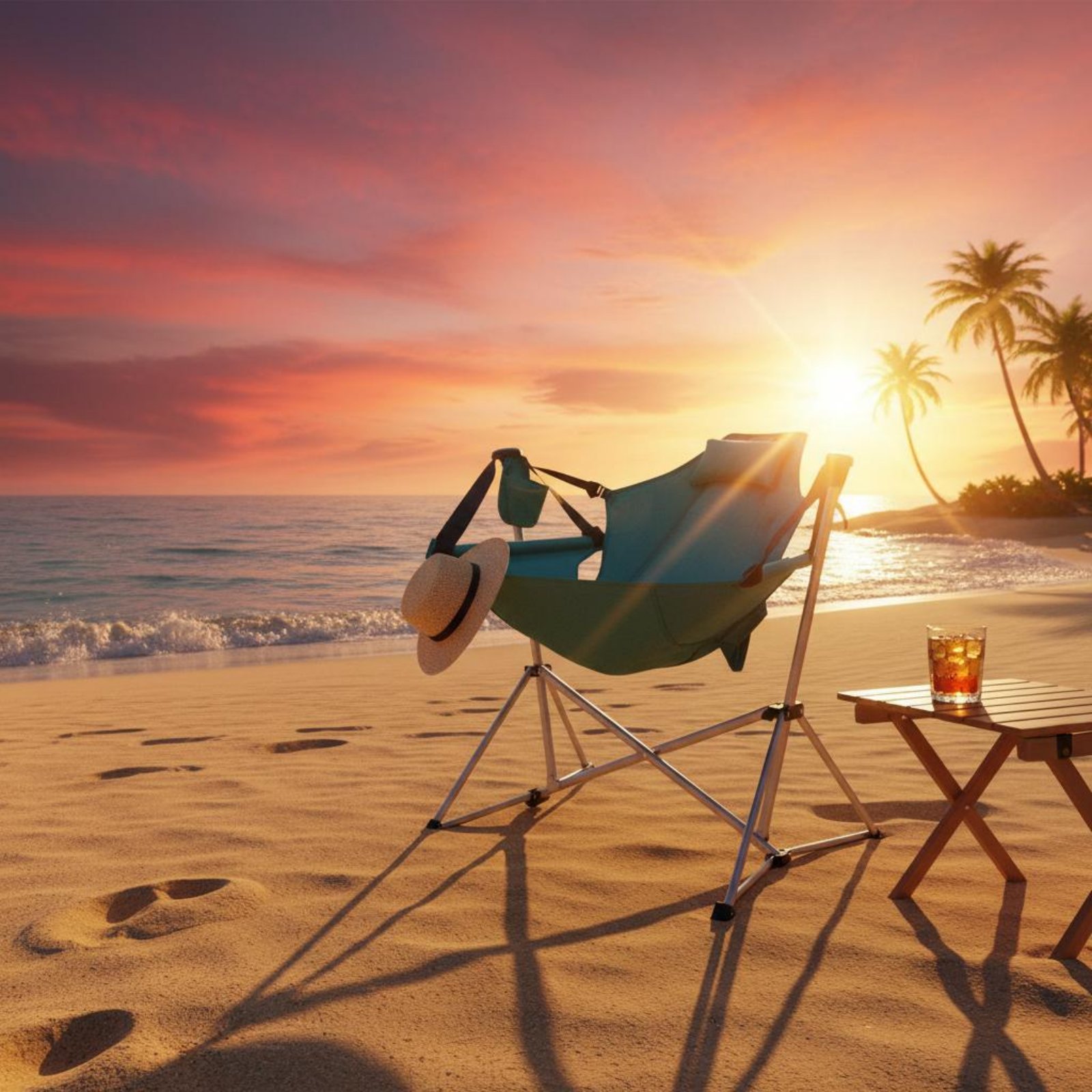 Folding Rocking Chair Foldable - Outdoor Camping Rocking Chair recensie en prijs