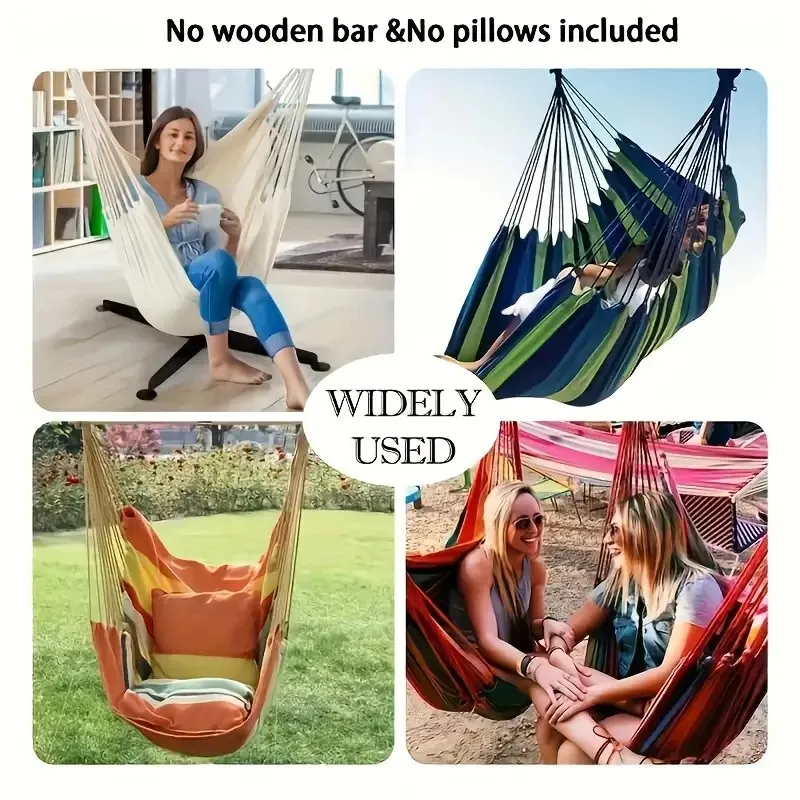 Hammock Chair Hanging Swing Se - Camping Outdoor Or Indoor recensie en prijs