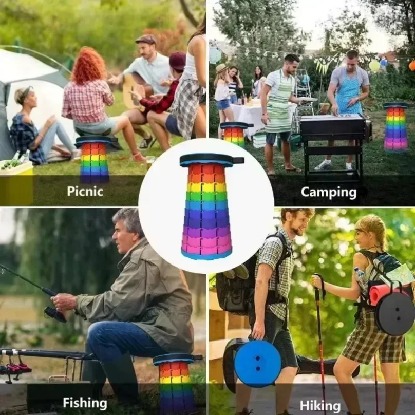 Portable Plastic Folding Teles - Outdoor Chair Camping recensie en prijs