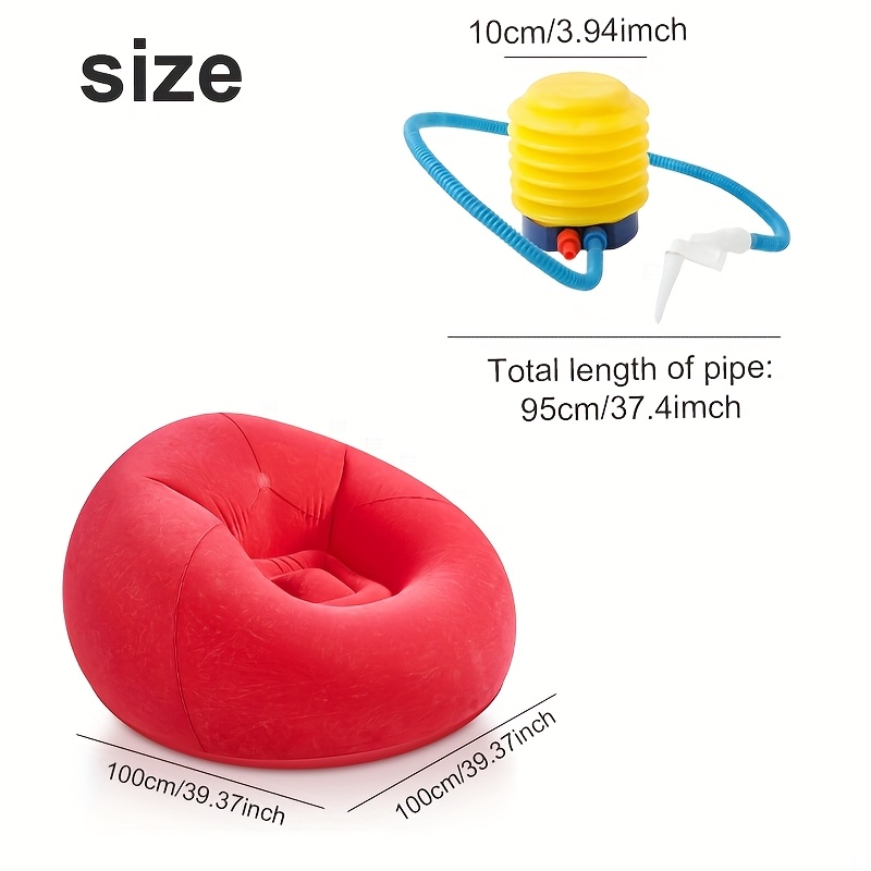 1pc Large Bean Bag Chair, Infl - Outdoor Chair Camping recensie en prijs